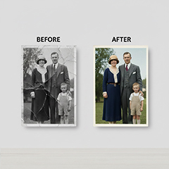 Αναπαλαίωση φθαρμένων φωτογραφιών